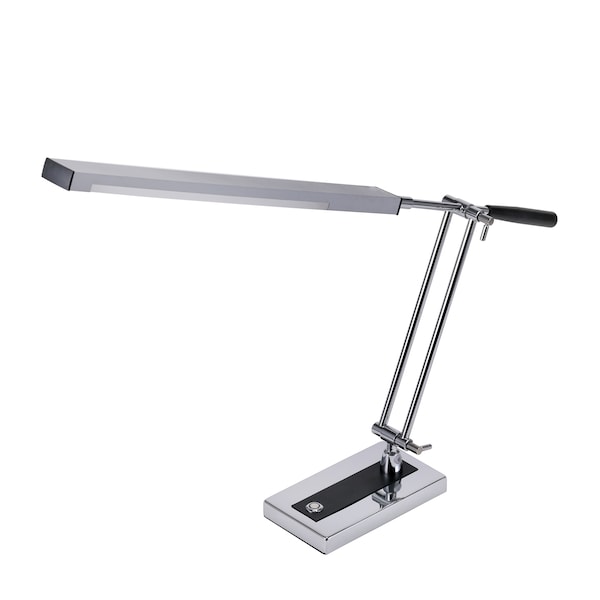 Bostitch Adjustable Arm LED Desk Lamp, Chrome VLED500 - main